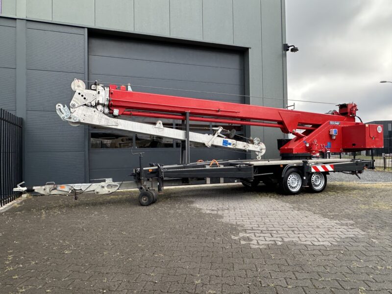 Böcker AHK 30/1400 Trailer Crane, 2010, 3.548 hours!